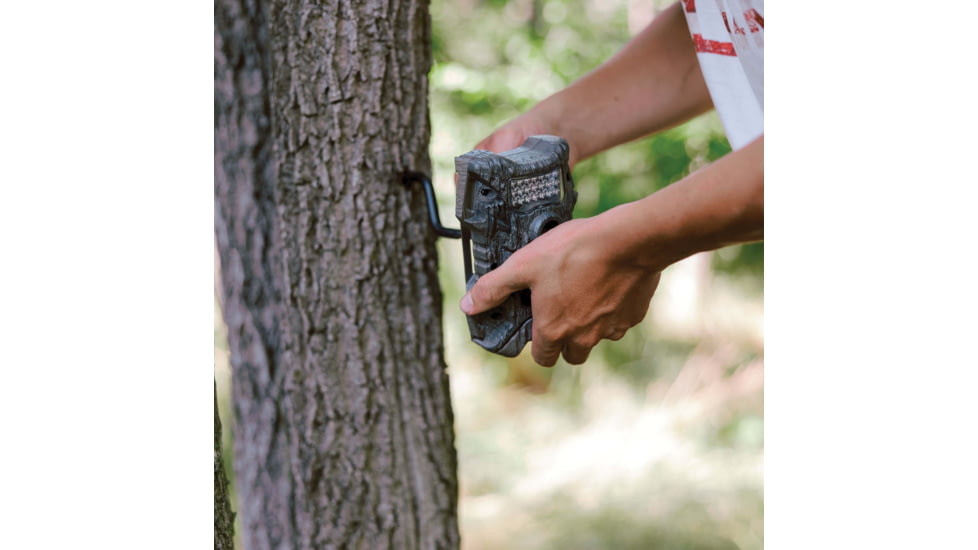 HALF RACK 2-Op Trail Camera Mount, Silver, Small, HR1400