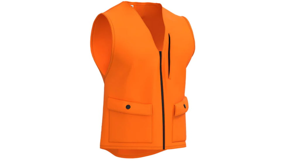 Half Rack Deluxe Safety Vest Youth, Blaze Orange, 1103197