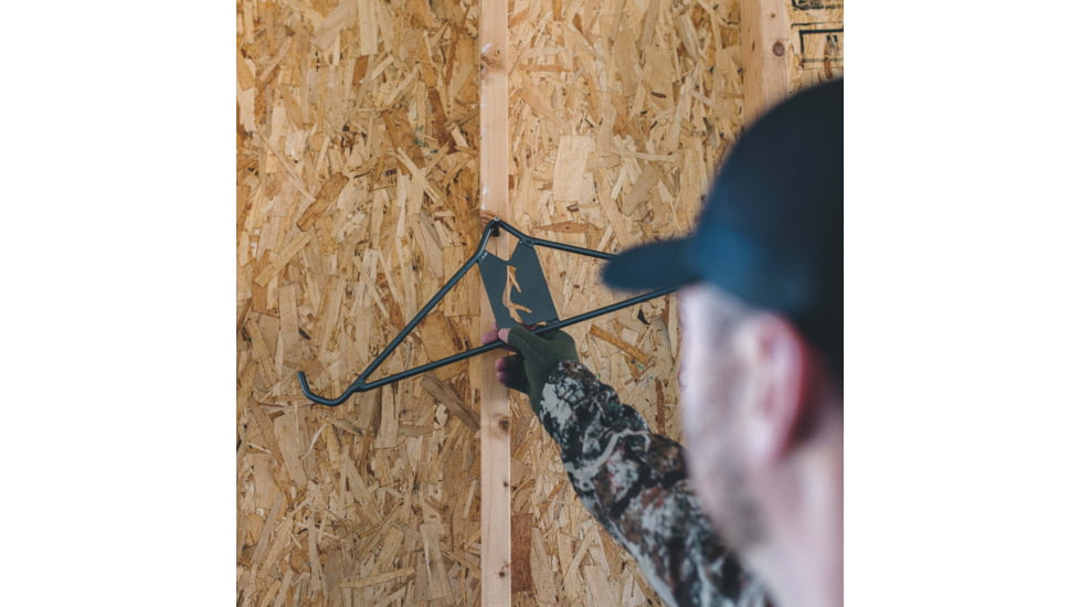 HALF RACK Icon Deer Gambrel, Powder Coated, Black, Large, HR1240