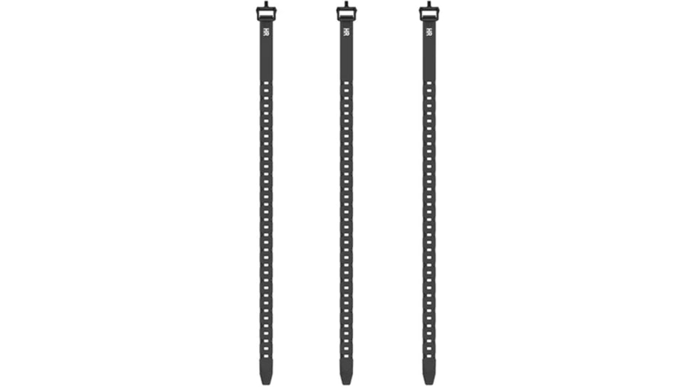 Half Rack Quick Strap 24 in, 3 Pk, Black, 1103190