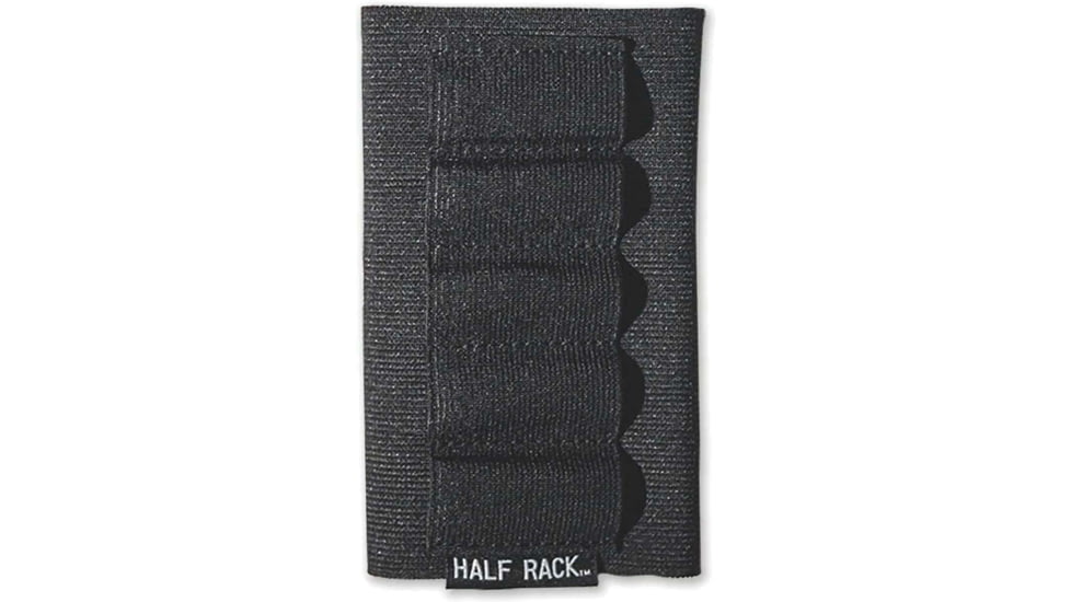 HALF RACK Rhame Buttstock Ammo Carrier, Black, Small, HR1121