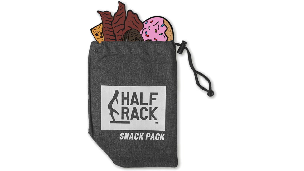 HALF RACK Snack Pack, Black/White, Small, HR1470
