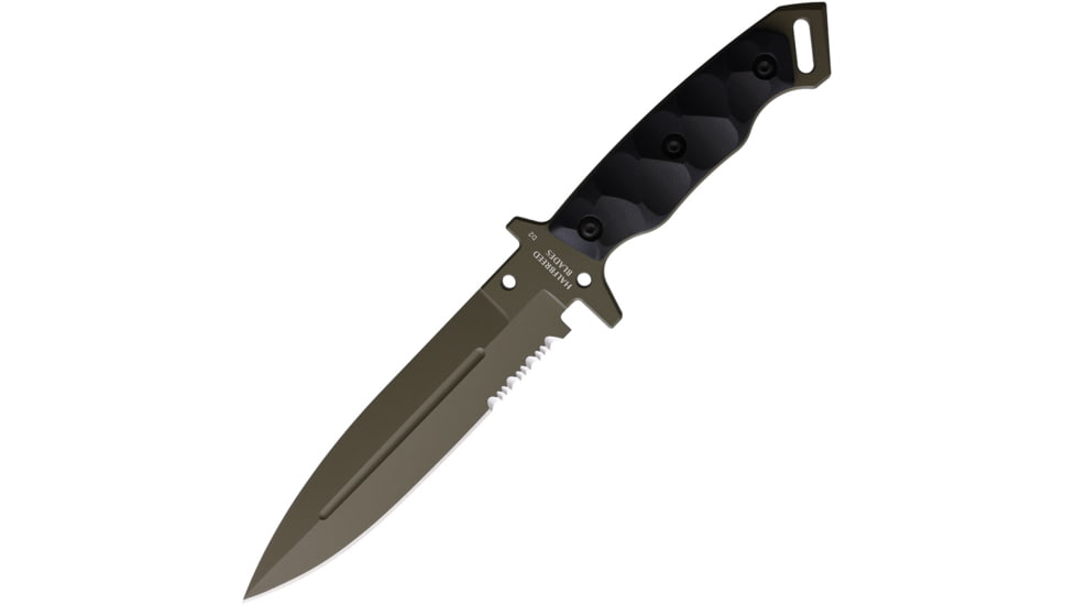 Halfbreed Blades Medium Infantry Knife OD BLK