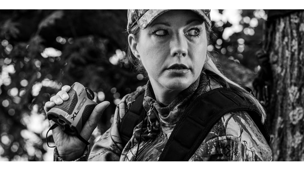 Halo Laser Range Finder XL600, 600 Yards, Black