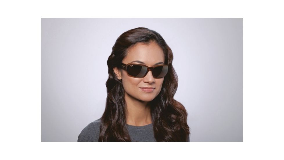 Maui Jim Hamoa Beach Sunglasses w/ Matte Black Rubber Frame and Neutral Grey Lenses - 226-2M, On Model