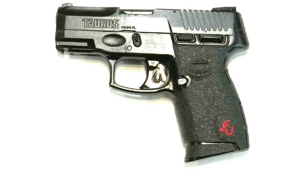 Handleitgrips TEXTURED RUBBER GRIP - TAURUS G2C, BLACK B1CE412A