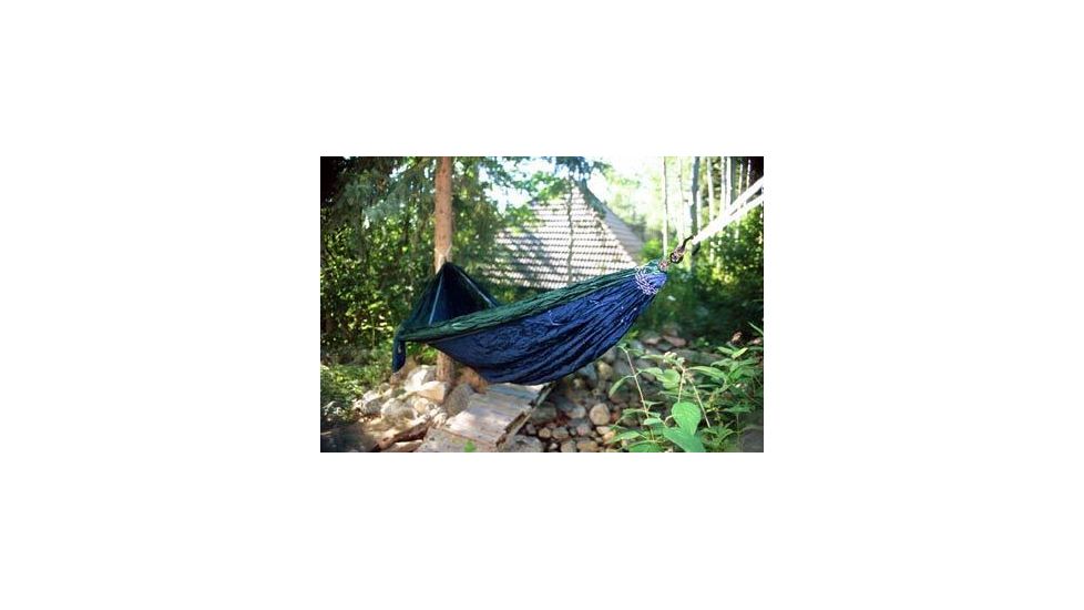 Hanging Hamacha Hammock from Parachute Silk Ground
