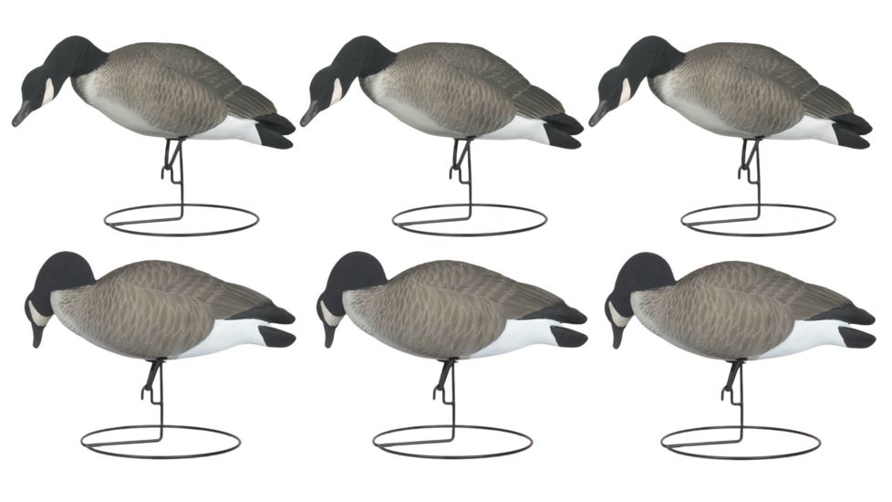 Hard Core Rugged FB Canada Goose Feeder - Fully Flocked, 6-pack, 01-100-0041