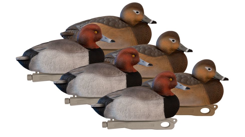 Hard Core Rugged Redheads - foam filled, 6-pack, 01-209-0002