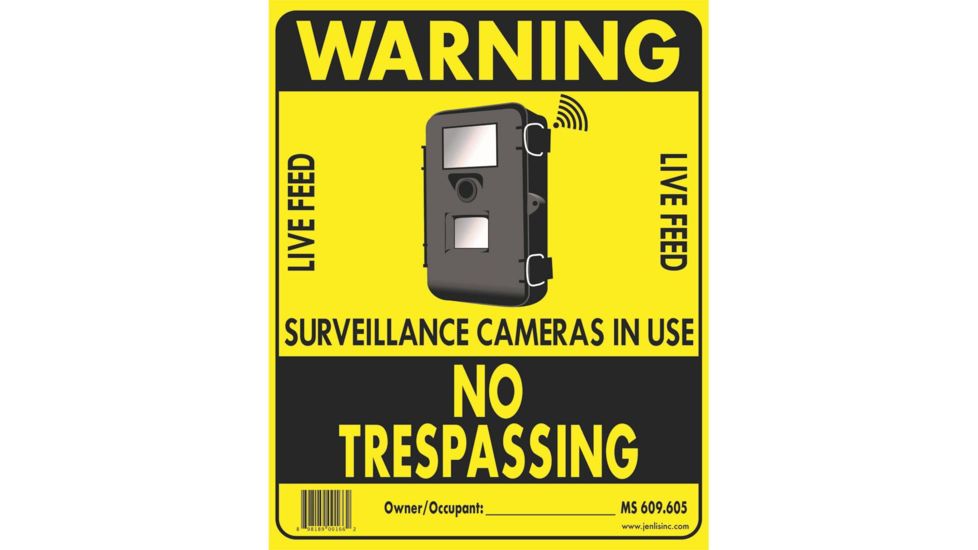Hard Nosed No Trespassing, Sign 10 pk. OSNT0014