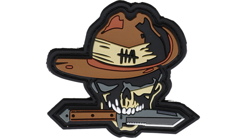 Hardcore Hardware Skull/Knife Patch