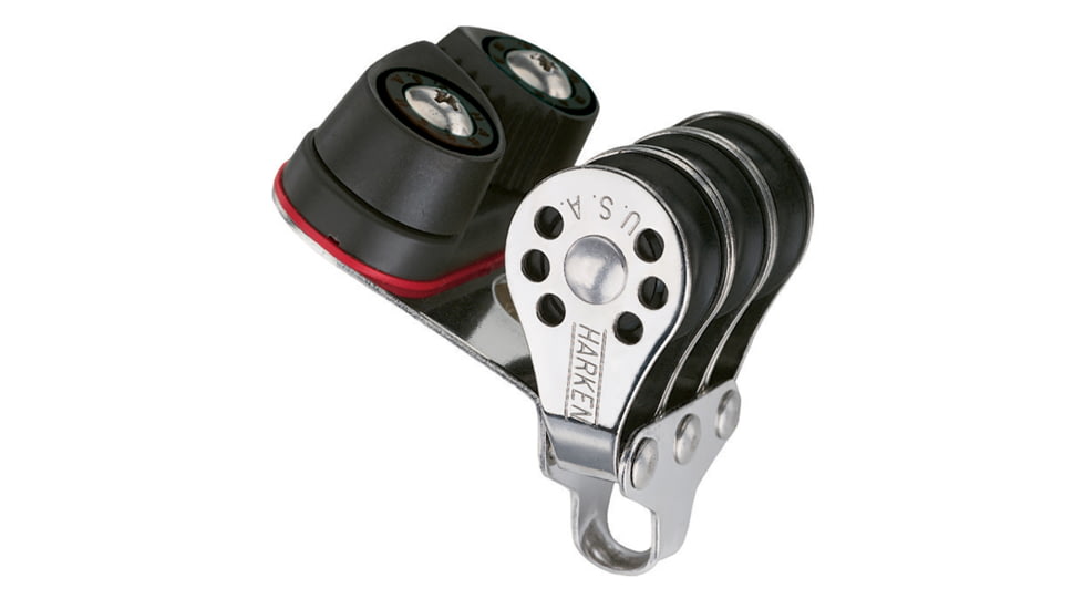 Harken 22mm Triple Micro Block with Cam Cleat, 230
