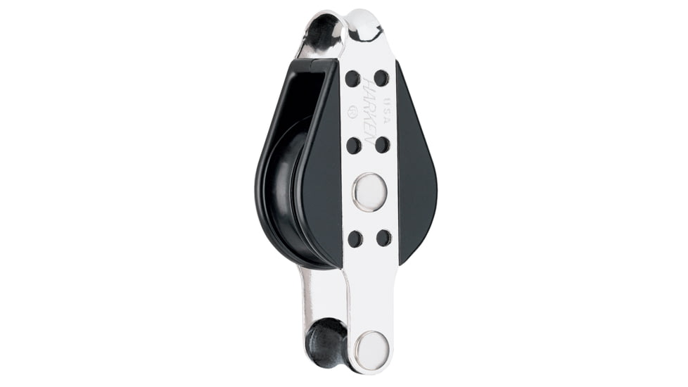 Harken 38mm Single Big Bullet Block w/Beckets, 38mm Single Big Bullet Block w/Becket, 126
