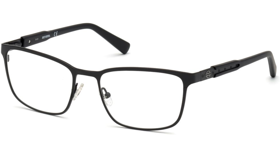 Harley Davidson Eyewear HD0789 Eyeglass Frames - Matte Black Frame Color
