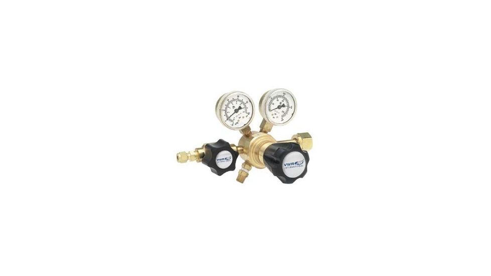Harris Calorific High-Purity Single-Stage Gas Regulators, Brass 3001155