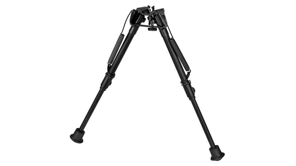 Harris Engineering 1A2-L Bipod, Solid Base, 9-13 in, Black, 1A2-L