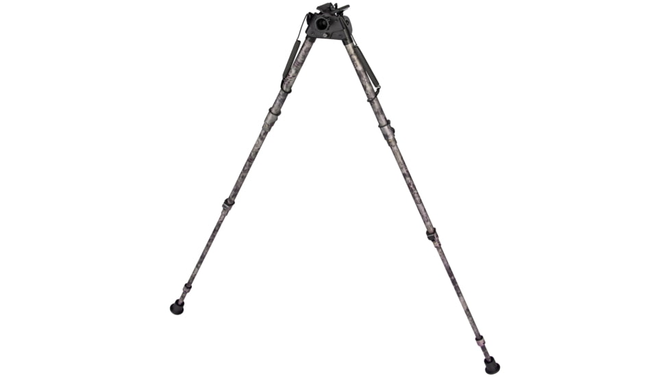 Harris Engineering Highlander Sporting BiPod with Hinged Base, 13.5-27 in, Kryptek, S-25C Camo
