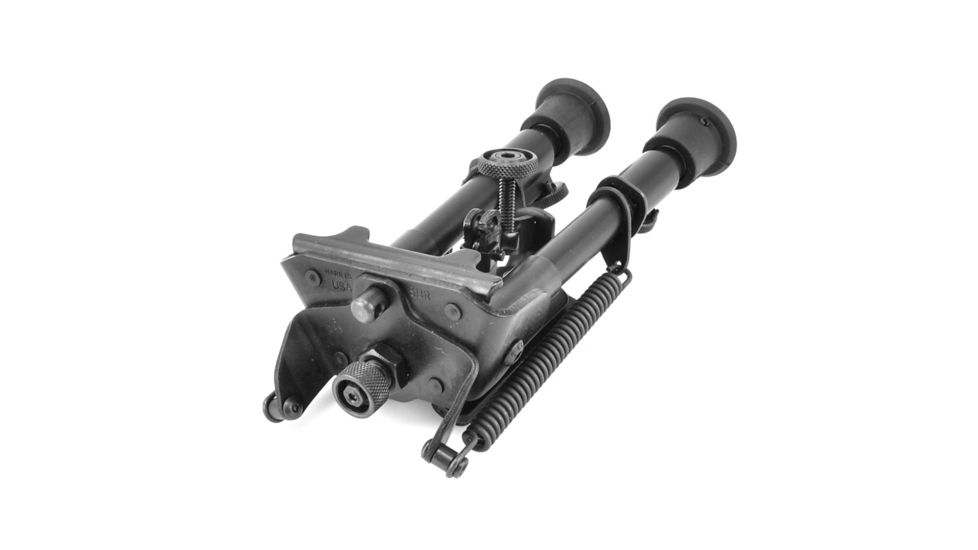 Harris Engineering Ultralight Hinged Base 6-9 Inch Bipod, Black BR