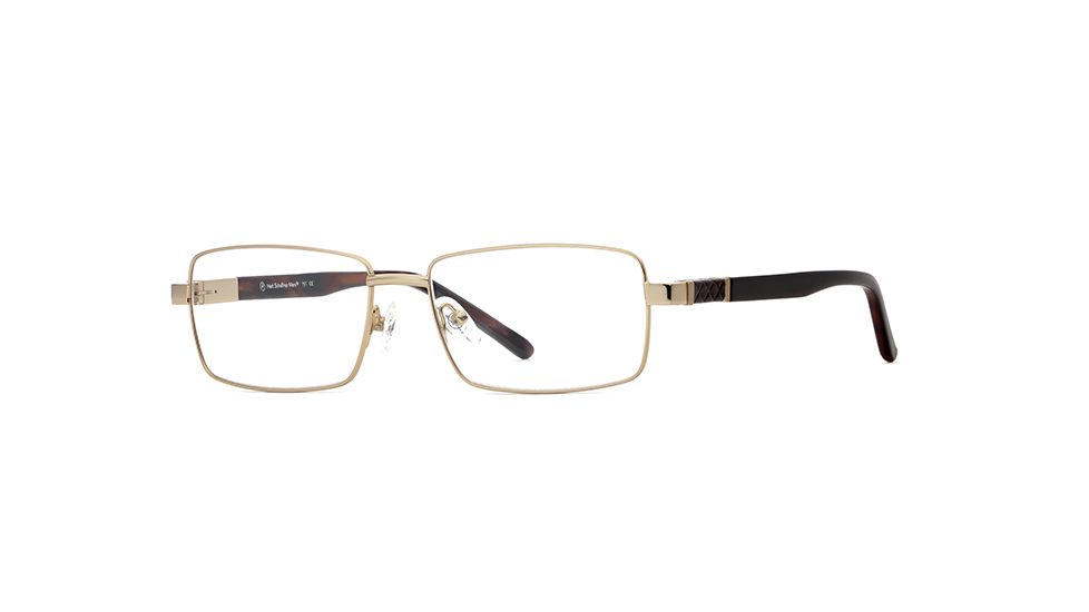 Hart Schaffner Marx HSM 757 SEHS 075700 Bifocal Prescription Eyeglasses - Gold SEHS 0757005540 GO