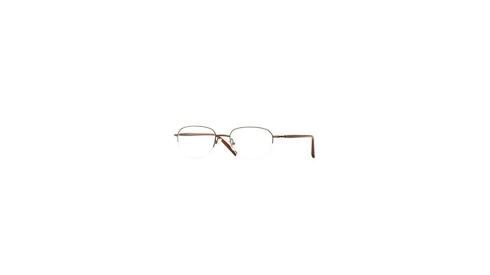 Hart Schaffner Marx HSM 810 SEHS 081000 Progressive Prescription Eyeglasses - Saddle SEHS 0810005340 BN