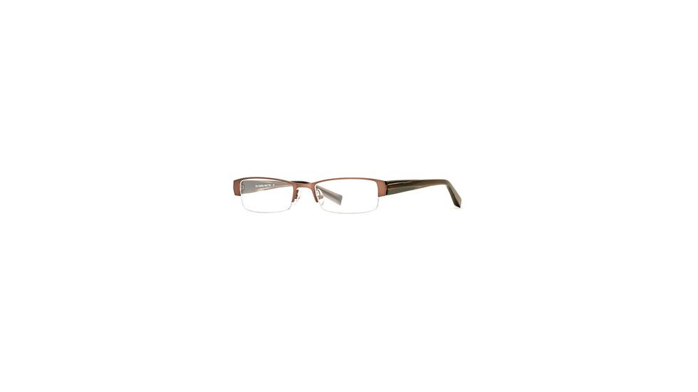 Hart Schaffner Marx HSM 818 SEHS 081800 Single Vision Prescription Eyewear - Woodgrain SEHS 0818005140 BN