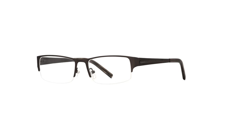 Hart Schaffner Marx HSM 825 SEHS 082500 Single Vision Prescription Eyeglasses - Matte Black SEHS 0825005445 BK