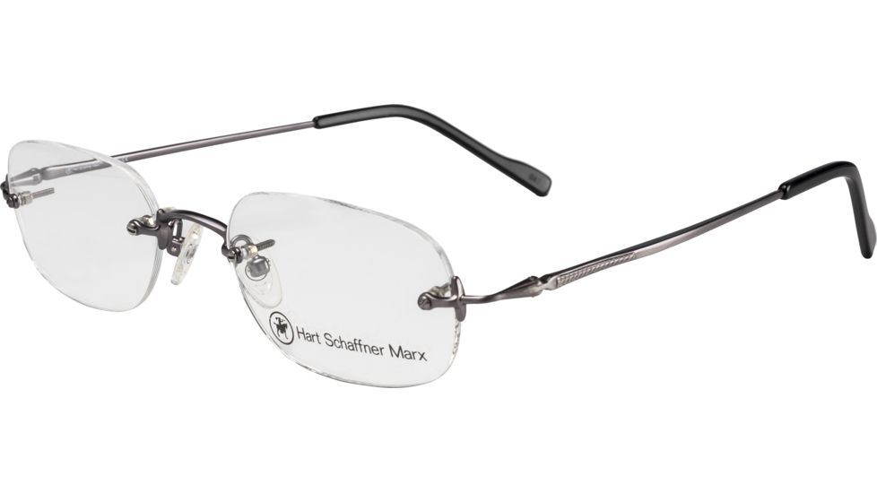 Hart Schaffner Marx HSM 827 SEHS 082700 Bifocal Prescription Eyeglasses - Gunmetal SEHS 0827005245 GM
