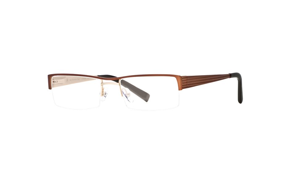 Hart Schaffner Marx HSM 828 SEHS 082800 Bifocal Prescription Eyeglasses - Matte Brown SEHS 0828005435 BN