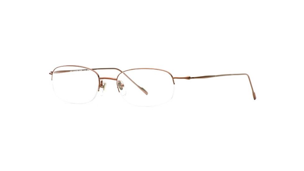 Hart Schaffner Marx HSM T-123 SEHS T12300 Bifocal Prescription Eyeglasses - Cognac Weave SEHS T123005355 RD