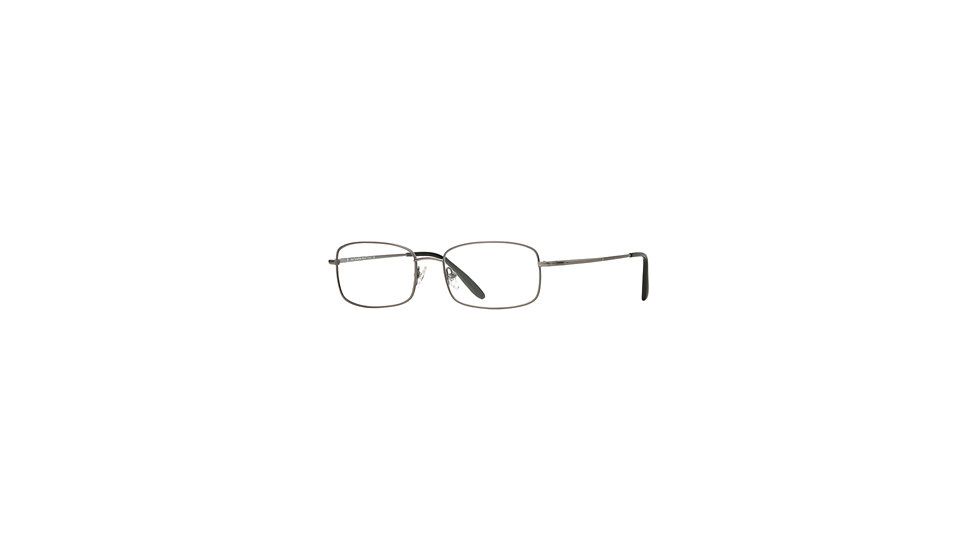 Hart Schaffner Marx HSM T-141 SEHS T14100 Single Vision Prescription Eyewear - Brushed Gun SEHS T141005750 GM