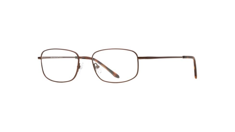 Hart Schaffner Marx HSM T-142 SEHS T14200 Progressive Prescription Eyeglasses - Brown SEHS T142005550 BN