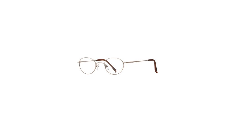 Hart Schaffner Marx HSM T-146 SEHS T14600 Single Vision Prescription Eyewear - Silver SEHS T146004440 SV