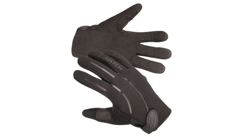Hatch ArmorTip Puncture Protective Glove, Large, Black, HGPPG2-L