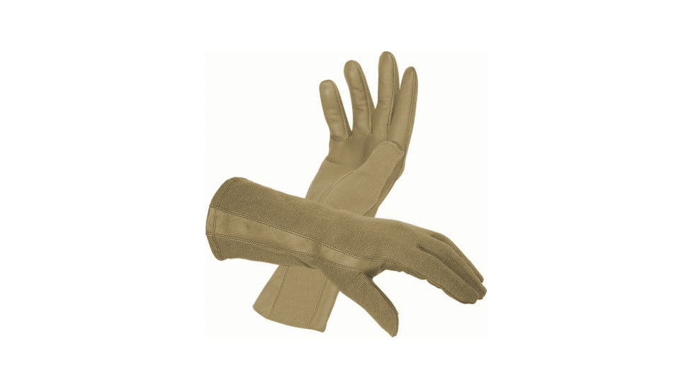 Hatch BNG230 Tactical Flight Gloves w/Nomex, H0768 - Coyote Tan, Large 1011472