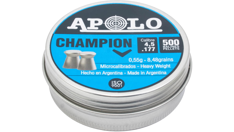 Hatsan Apolo .177 Champion 8.45 Grain 500 Pack