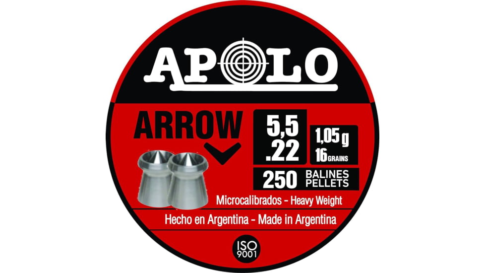 Hatsan Apolo .22 Arrow 16 Grain 250 Pack