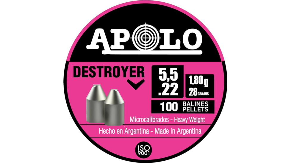 Hatsan Apolo .22 Destroyer 28 Grain 100 Pack