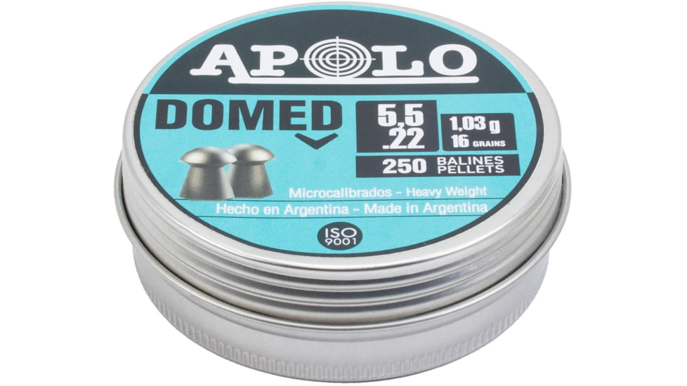 Hatsan Apolo .22 Domed 16 Grain 250 Pack