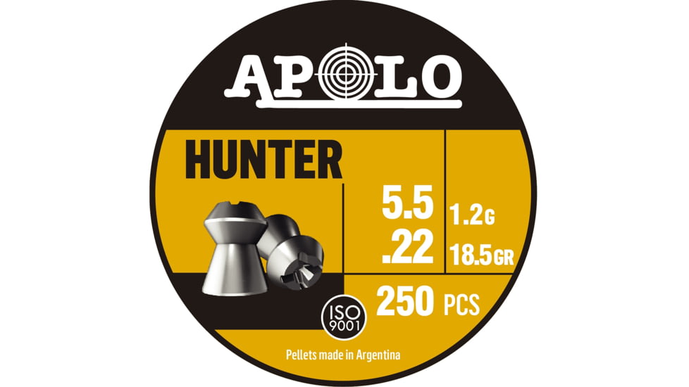Hatsan Apolo .22 Hunter 18.5gr 250 Pack