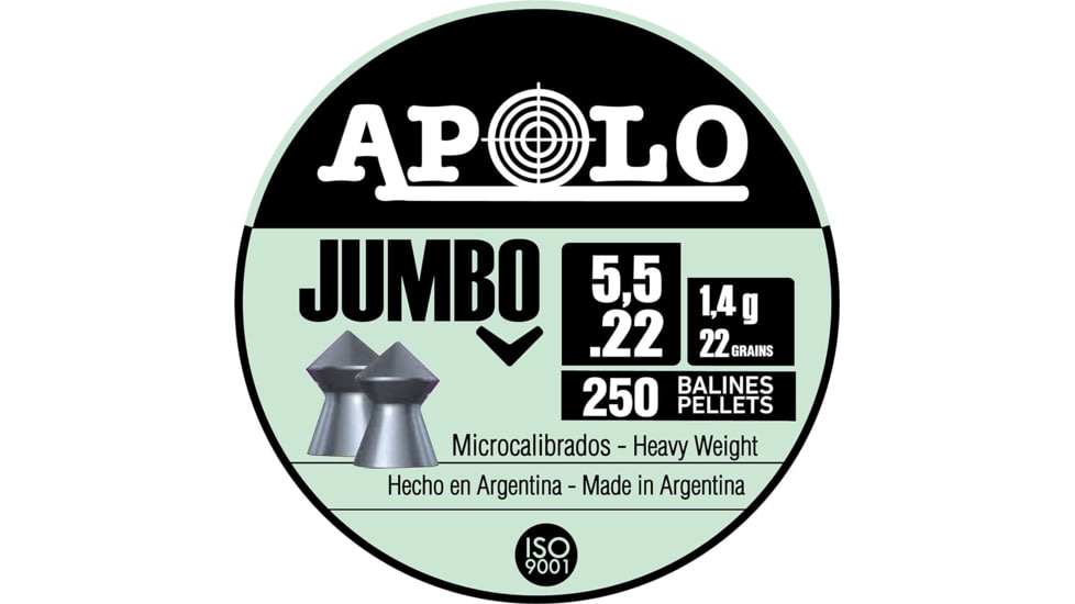 Hatsan Apolo .22 Jumbo 22 Grain 250 Pack