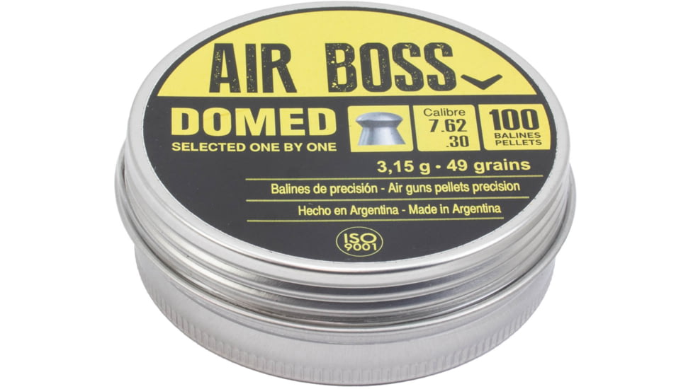 Hatsan Apolo .30 Air Boss Domed 49 Grain 100 Pack