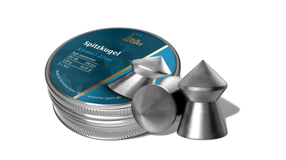 Hatsan H&amp;N Spitzkugel .22 cal.- per 200, 94145500003