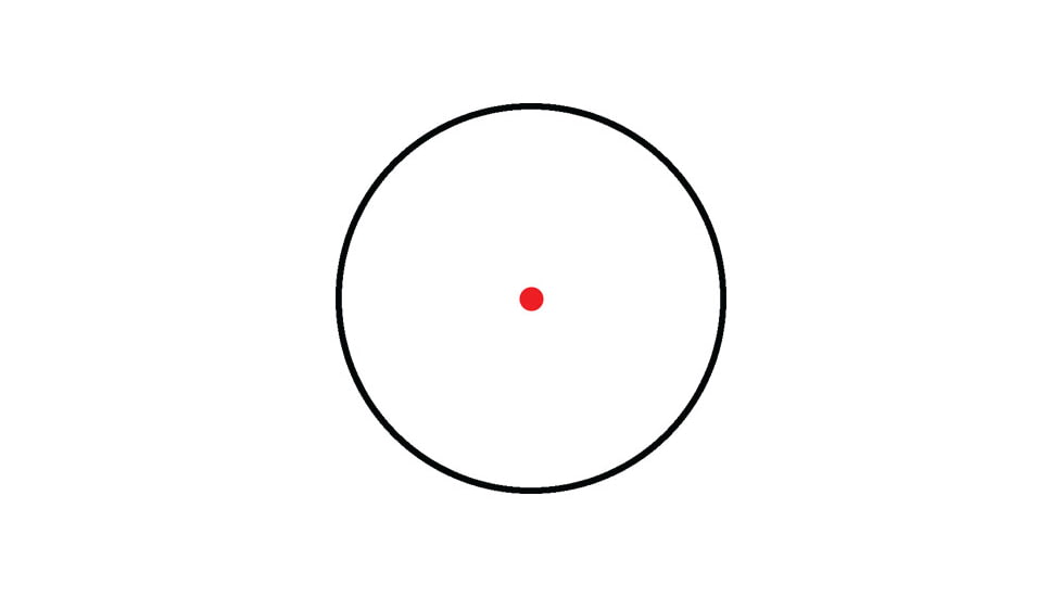 Hatsan Hatsan Optima 1X30 Red Dot Open Reflex Sight, Black, HA90529