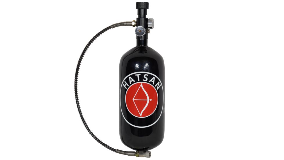 Hatsan TactAir 1.6L CF Fill Tank w / Fill Valve, Black, HA91020