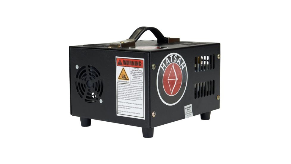 Hatsan TactAir Spark Portable PCP Compressor - 4500 PSI, 12V, Black HA91005