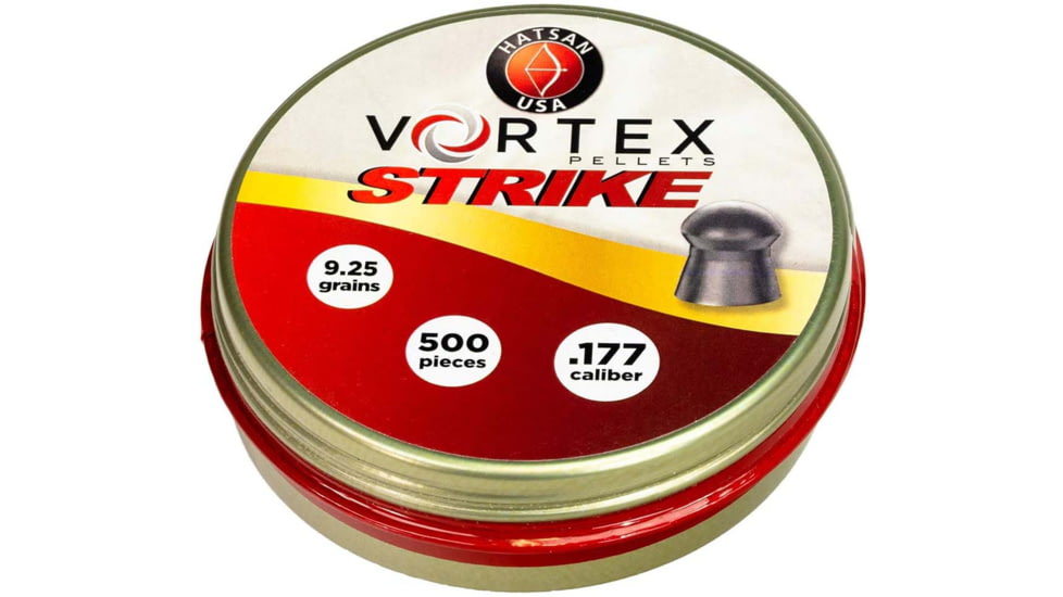 Hatsan Vortex Strike Pellets .177 9.25gr, 250 Rounds, HA90640