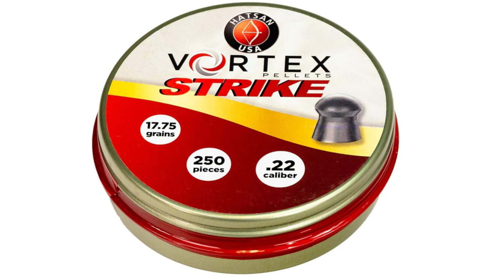 Hatsan Vortex Strike Pellets .22 17.75gr, 250 Rounds, HA90641