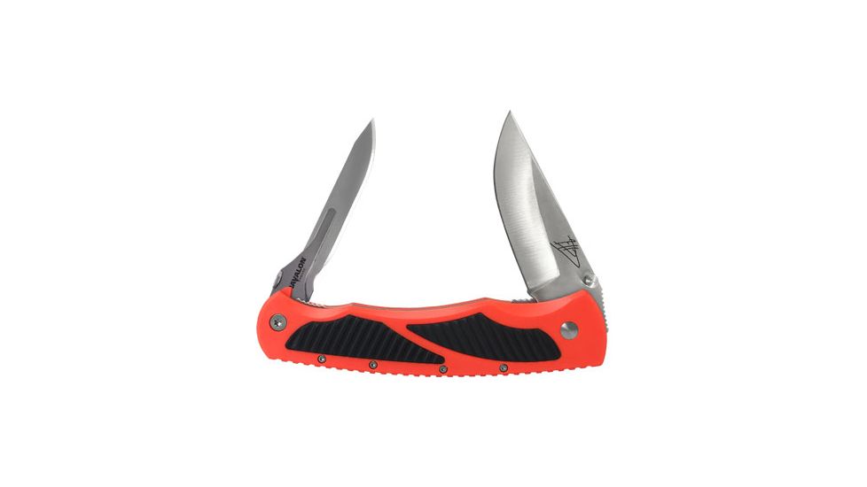 Havalon Titan Double Blade Folding Knife, Clampack, Blaze Orange, XTC-TZBO
