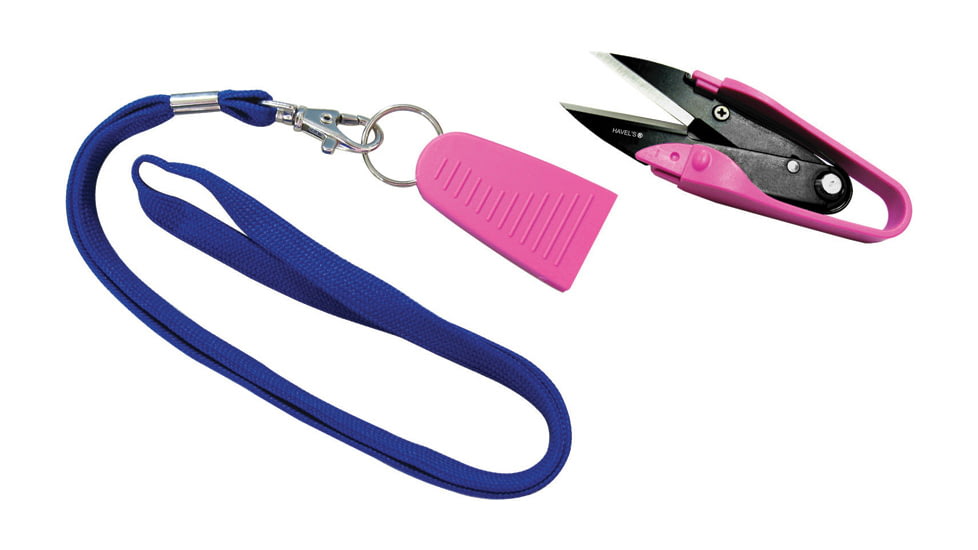 Havels Dura-Snips, 5in Overall, High Carbon Stainless Blades, Pink ABS Handles, 39000