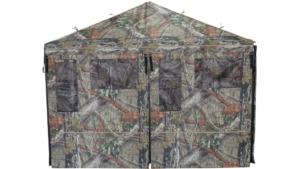 Hawk Treestands Bunker Hunting Blind, Mossy Oak/Blackout, HWK-DOX-BNK400